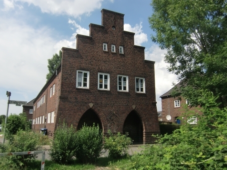 Moers-Repelen : Freiligrathstraße, Bergarbeitersiedlung